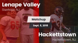 Matchup: Lenape Valley vs. Hackettstown  2018