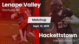 Matchup: Lenape Valley vs. Hackettstown  2019