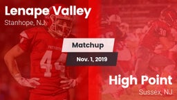Matchup: Lenape Valley vs. High Point  2019