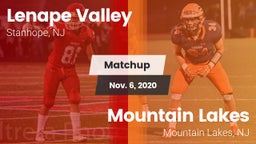 Matchup: Lenape Valley vs. Mountain Lakes  2020
