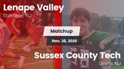 Matchup: Lenape Valley vs. Sussex County Tech  2020