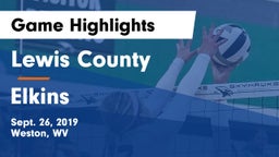 Lewis County  vs Elkins Game Highlights - Sept. 26, 2019