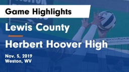 Lewis County  vs Herbert Hoover High  Game Highlights - Nov. 5, 2019