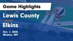 Lewis County  vs Elkins Game Highlights - Oct. 1, 2020