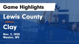 Lewis County  vs Clay Game Highlights - Nov. 2, 2020
