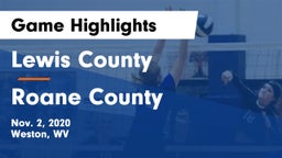 Lewis County  vs Roane County Game Highlights - Nov. 2, 2020