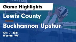 Lewis County  vs Buckhannon Upshur Game Highlights - Oct. 7, 2021