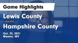 Lewis County  vs Hampshire County Game Highlights - Oct. 23, 2021