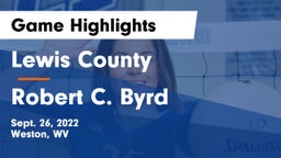 Lewis County  vs Robert C. Byrd  Game Highlights - Sept. 26, 2022