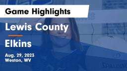 Lewis County  vs Elkins Game Highlights - Aug. 29, 2023