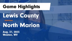Lewis County  vs North Marion Game Highlights - Aug. 31, 2023