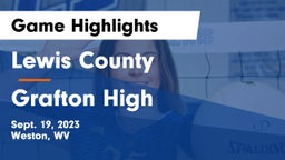Lewis County  vs Grafton High Game Highlights - Sept. 19, 2023