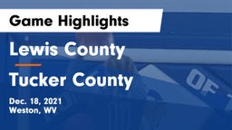 Lewis County  vs Tucker County  Game Highlights - Dec. 18, 2021