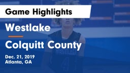 Westlake  vs Colquitt County  Game Highlights - Dec. 21, 2019