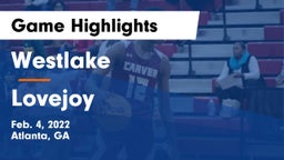 Westlake  vs Lovejoy Game Highlights - Feb. 4, 2022