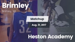 Matchup: Brimley vs. Heston Academy 2017