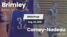Matchup: Brimley vs. Carney-Nadeau  2018
