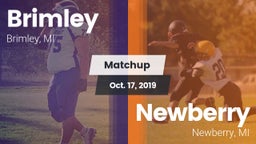 Matchup: Brimley vs. Newberry  2019