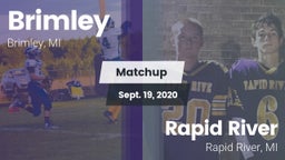 Matchup: Brimley vs. Rapid River  2020