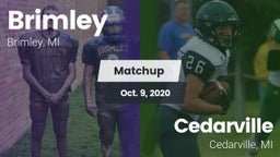Matchup: Brimley vs. Cedarville  2020