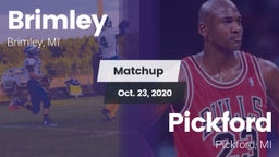 Matchup: Brimley vs. Pickford  2020