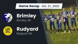 Recap: Brimley  vs. Rudyard  2022