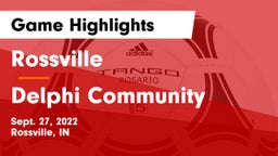 Rossville  vs Delphi Community  Game Highlights - Sept. 27, 2022