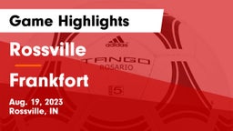 Rossville  vs Frankfort  Game Highlights - Aug. 19, 2023