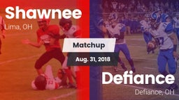 Matchup: Shawnee vs. Defiance  2018