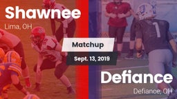 Matchup: Shawnee vs. Defiance  2019