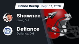 Recap: Shawnee  vs. Defiance  2020