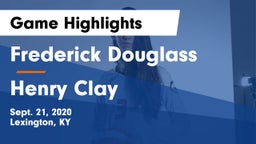 Frederick Douglass vs Henry Clay  Game Highlights - Sept. 21, 2020