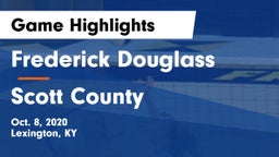 Frederick Douglass vs Scott County  Game Highlights - Oct. 8, 2020