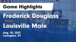 Frederick Douglass vs Louisville Male  Game Highlights - Aug. 20, 2022