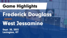 Frederick Douglass vs West Jessamine  Game Highlights - Sept. 20, 2022