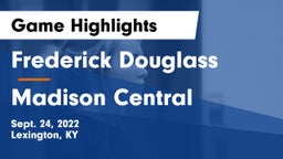 Frederick Douglass vs Madison Central  Game Highlights - Sept. 24, 2022