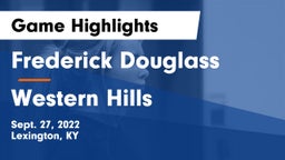 Frederick Douglass vs Western Hills  Game Highlights - Sept. 27, 2022