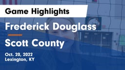 Frederick Douglass vs Scott County  Game Highlights - Oct. 20, 2022