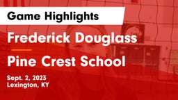 Frederick Douglass vs Pine Crest School Game Highlights - Sept. 2, 2023