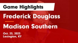 Frederick Douglass vs Madison Southern  Game Highlights - Oct. 23, 2023