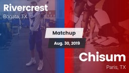 Matchup: Rivercrest vs. Chisum 2019