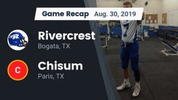 Recap: Rivercrest  vs. Chisum 2019