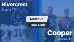 Matchup: Rivercrest vs. Cooper  2019