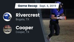 Recap: Rivercrest  vs. Cooper  2019