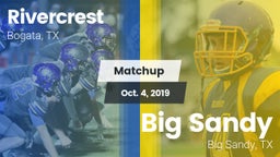 Matchup: Rivercrest vs. Big Sandy  2019