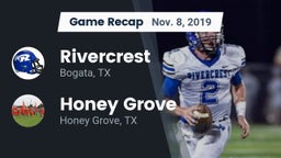 Recap: Rivercrest  vs. Honey Grove  2019