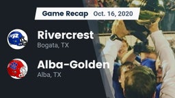 Recap: Rivercrest  vs. Alba-Golden  2020