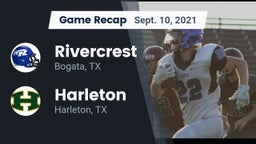 Recap: Rivercrest  vs. Harleton  2021