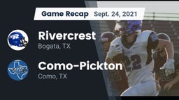 Recap: Rivercrest  vs. Como-Pickton  2021
