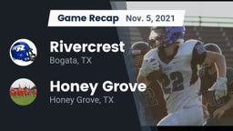 Recap: Rivercrest  vs. Honey Grove  2021